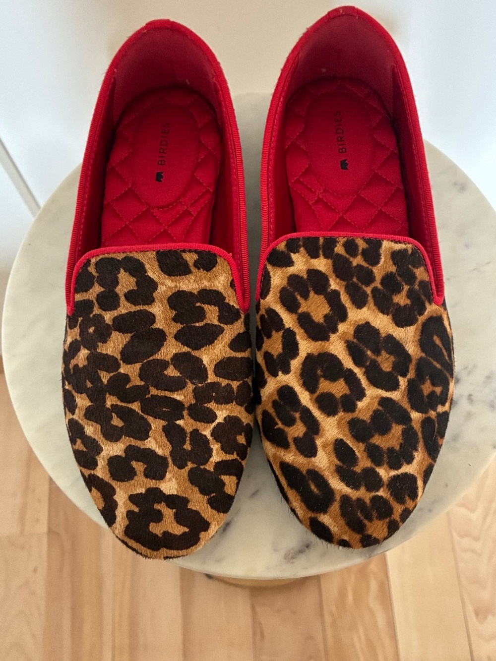 Birdies leopard print Starling flats